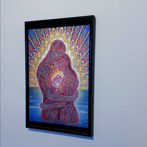 Alex Grey Lovers Art Poster